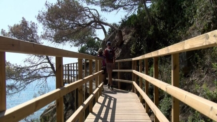 Calonge i Platja d'Aro s'uneixen per arreglar el camí de ronda