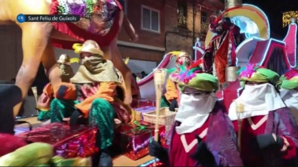 Cavalcada Reis d'Orient a Sant Feliu de Guíxols 2025