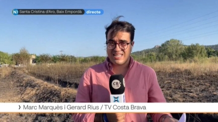 CONNEXIÓ - Risc d'incendi al Baix Empordà