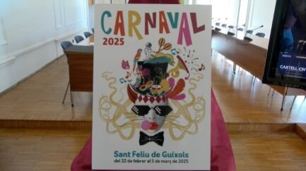 El Carnaval 2025 de Sant Feliu de Guíxols ja té cartell