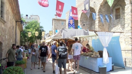 El Mercat Medieval transporta el nucli històric de Castell d'Aro a segles passats