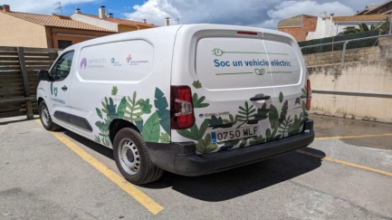 Els desplaçaments amb vehicle elèctric han evitat l’emissió de 1,056 tones de CO2