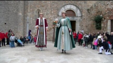 Els gegants de Sant Feliu estrenen el 2025 amb la Festa de Sant Sebastià