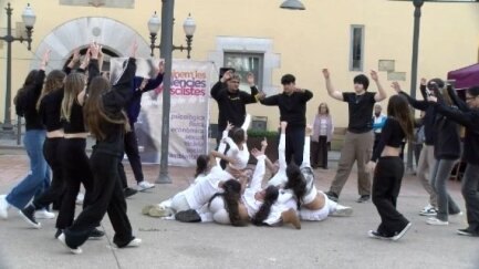 Homenatge artístic contra la violència masclista