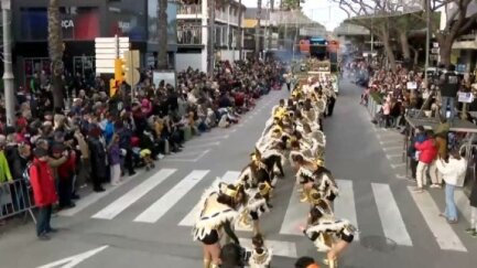 La Rua de Platja d'Aro brilla amb 70 colles participants