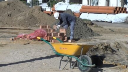 Les obres del passeig del Mar avancen amb el calendari previst