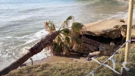 Les platges de Sant Antoni i Platja d'Aro, les més afectades pels temporals d'aquest 2024