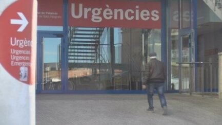 L'Hospital de Palamós obre nou llits per fer front a l'augment de casos de la grip