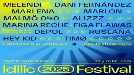 L’Idíl·lic Festival anuncia el cartell d’aquest any amb Melendi com a protagonista