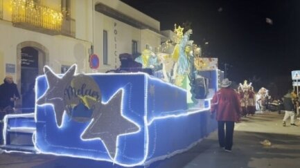 Nit plena d'il·lusió a Calonge per veure els Reis d'Orient