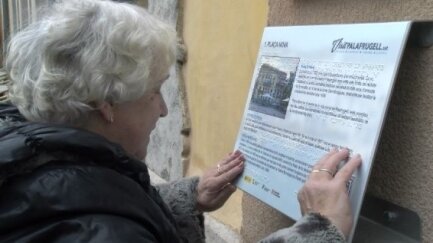 Palafrugell estrena 25 plaques informatives accessibles