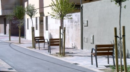 Palamós finalitza la primera fase de les obres de reforma urbana del barri de la Platja