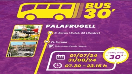 Presenten la línia BUS30 per connectar Palafrugell, Calella i Llafranc a trenta minuts
