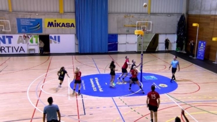 Triomf de la selecció catalana en el seu primer partit al Campionat d'Europa de Korfbal