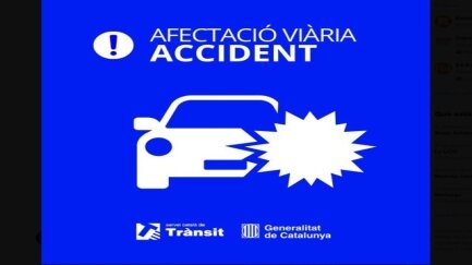 Un conductor drogat provoca un accident amb un ferit a Forallac