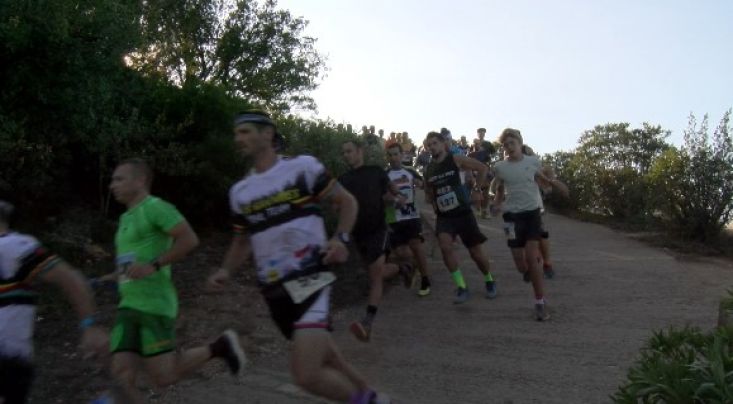 161 esportistes participen en la primera trail d'es castell