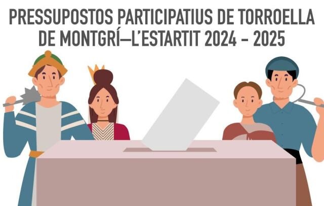 Inicien la fase de votació dels pressupostos participatius de Torroella i l'Estartit